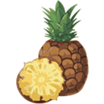Ananas fast buds